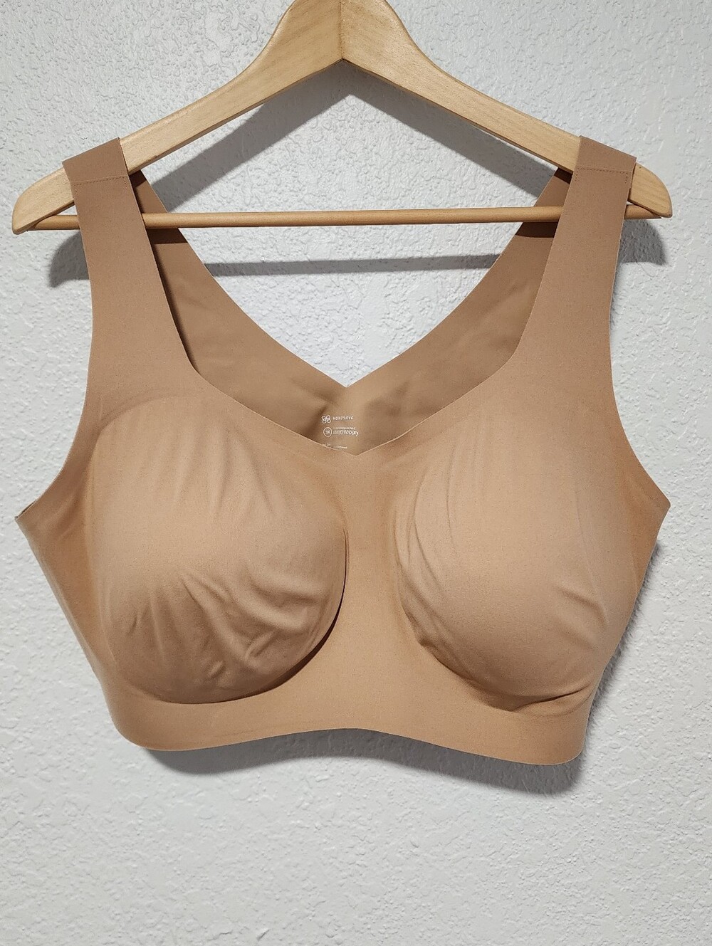 Honeylove Softform Bra Wireless Tan Color Size 3XL 44DD Comfy